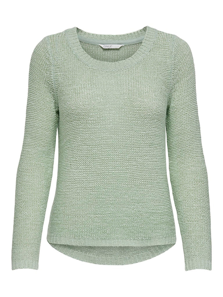Sueter 15113356 Onlgeena Xo L/S Pullover Knt Noos Subtle Green de Only