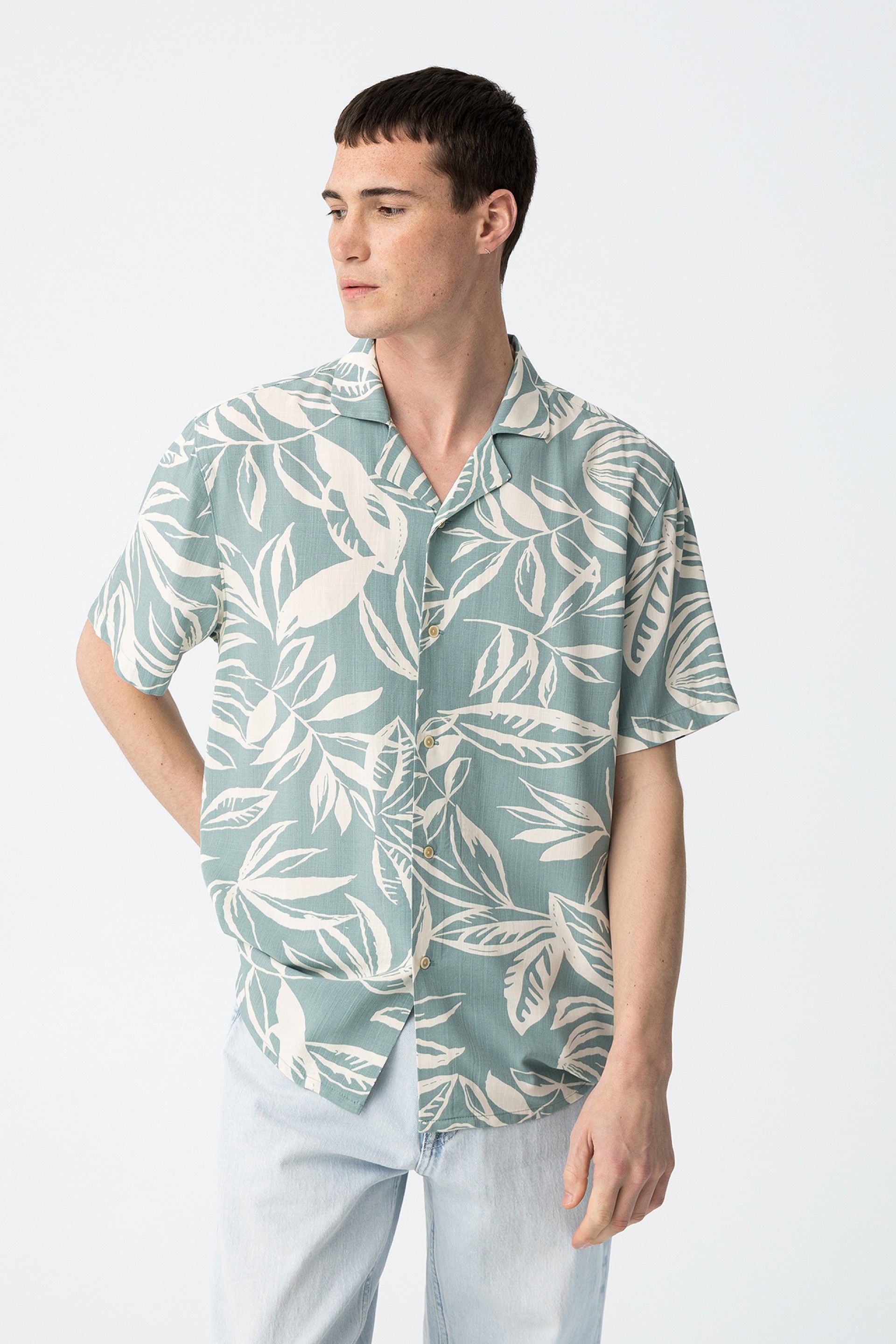 Camisas Tiffosi Marco 10060185 805 Verde Pistacho