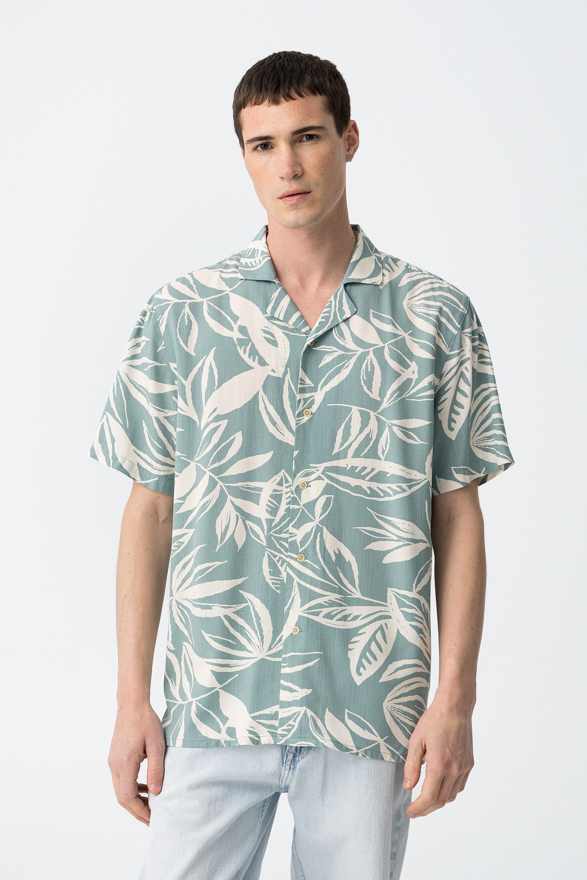 Camisas Tiffosi Marco 10060185 805 Verde Pistacho