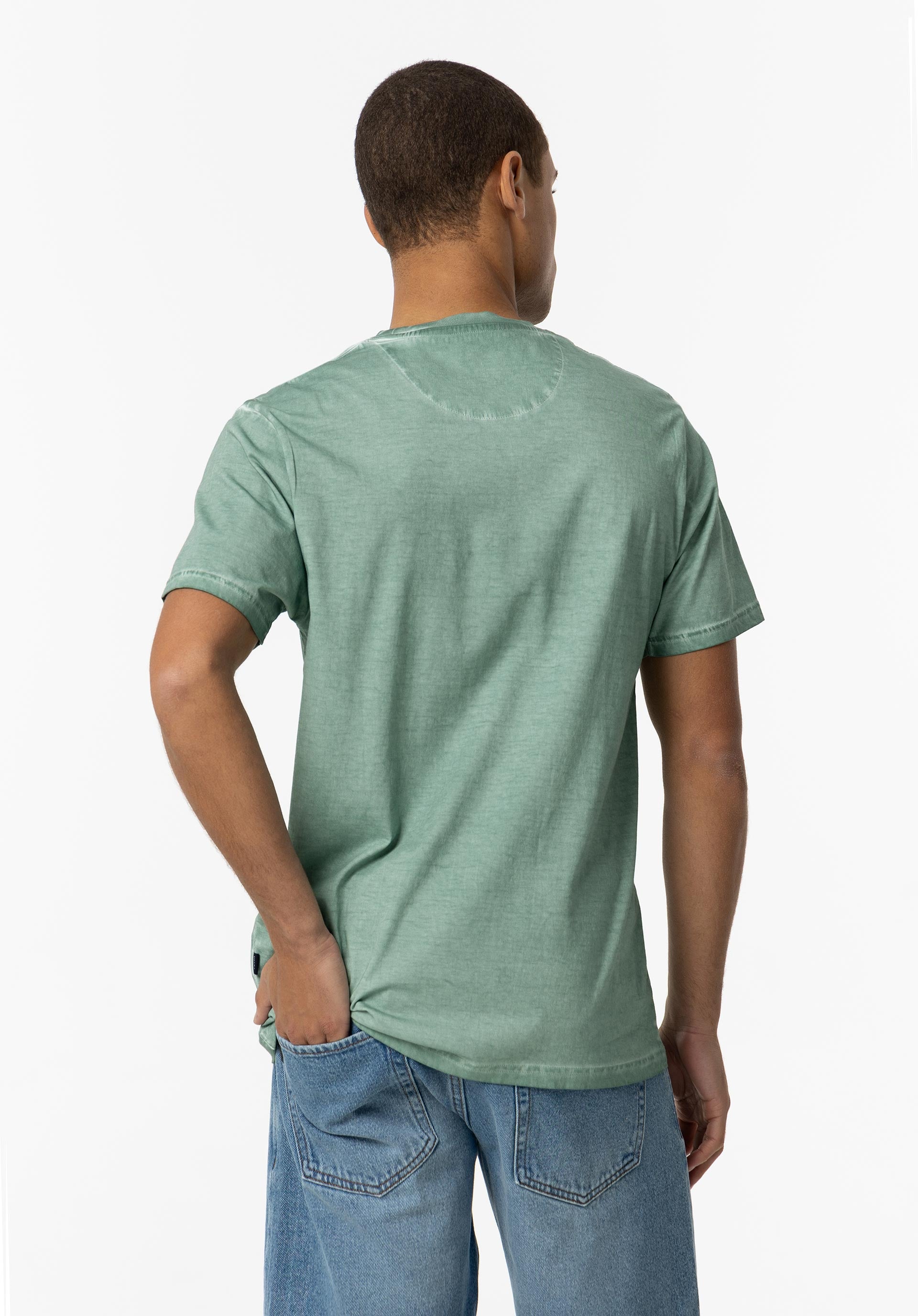 Camiseta de Tiffosi 10054382 Rome 805 Verde Pistacho