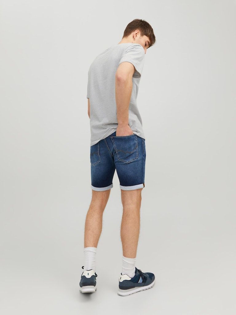 Jjirick Jjicon Shorts Ge 704 I.K Sn Blue Denim