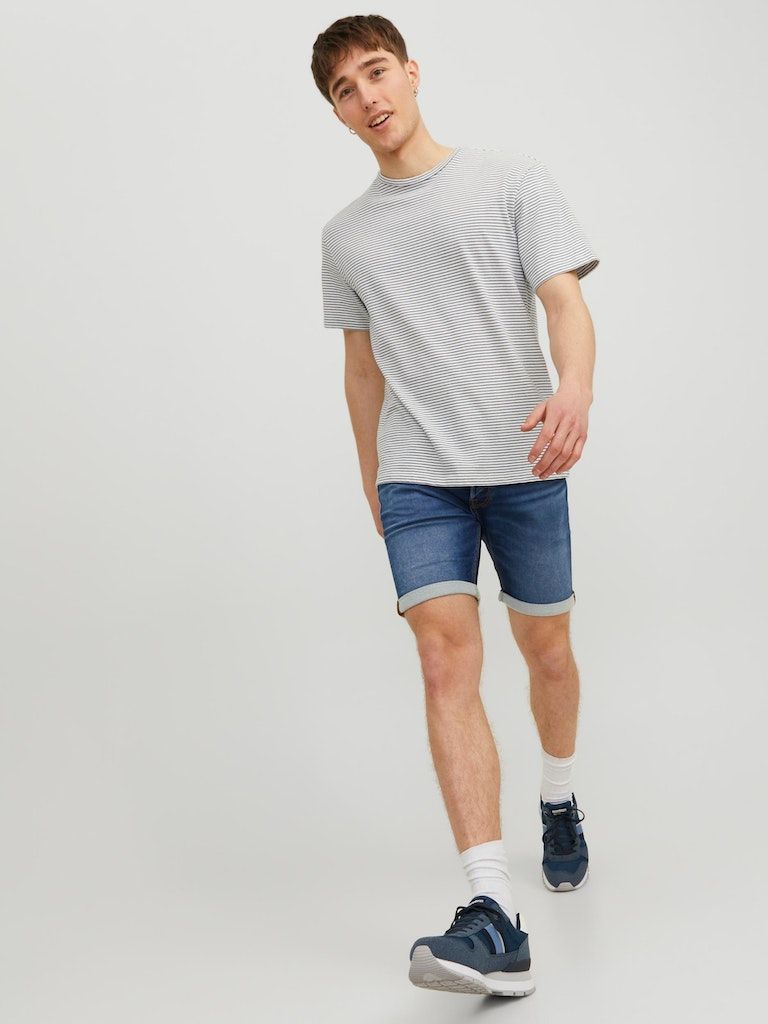 Jjirick Jjicon Shorts Ge 704 I.K Sn Blue Denim
