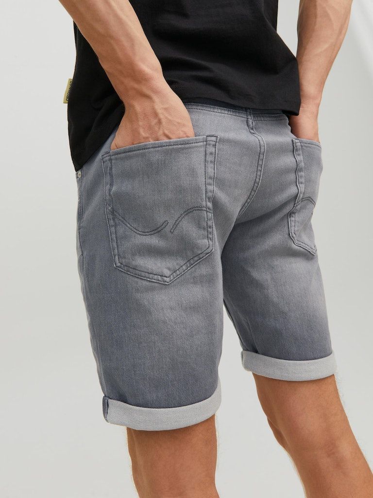 Jjirick Jjicon Shorts Ge 370 I.K Sn Grey Denim