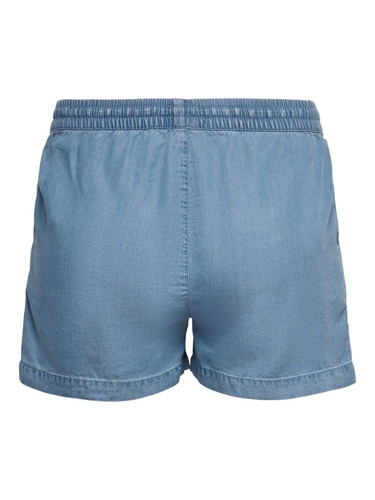 Onlpema Lyocell Life Dnm Shorts Box Medium Blue Denim