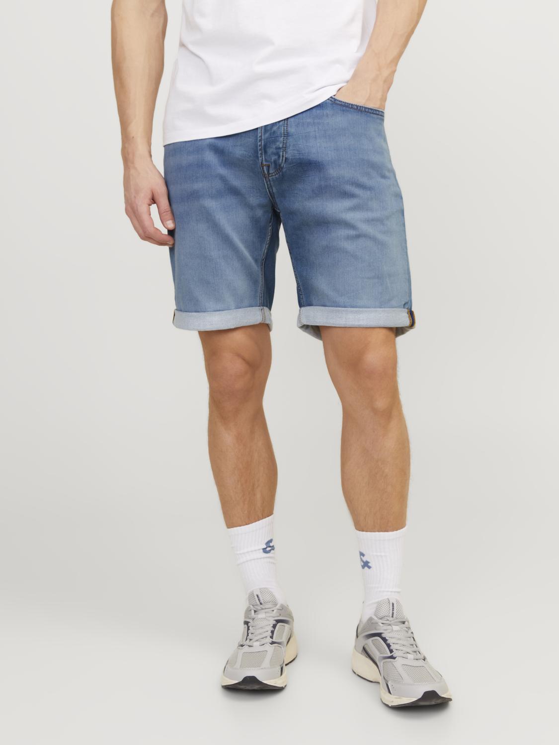 Jack & Jones Jjirick Jjicon Shorts Ge 381 I.K Ss24 Sn 12250168 Blue Denim