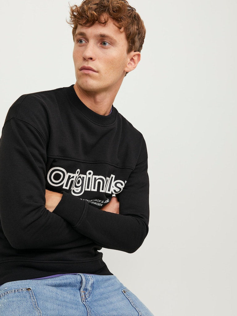 Jorlakewood Sweat Crew NeckBlack