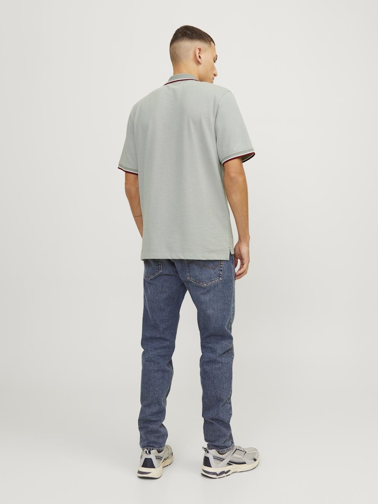 Jprbluwin Polo Ss Noos Lily Pad Reg. W. White de Jack & Jones