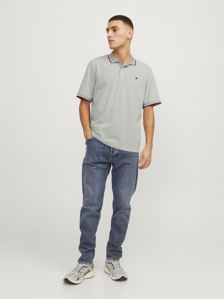 Jprbluwin Polo Ss Noos Lily Pad Reg. W. White de Jack & Jones