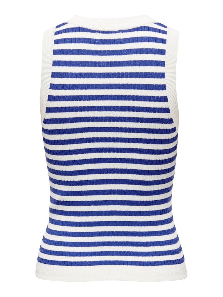 Jdyaya Stripe Tank Top Knt Cloud Dancer/BLUE