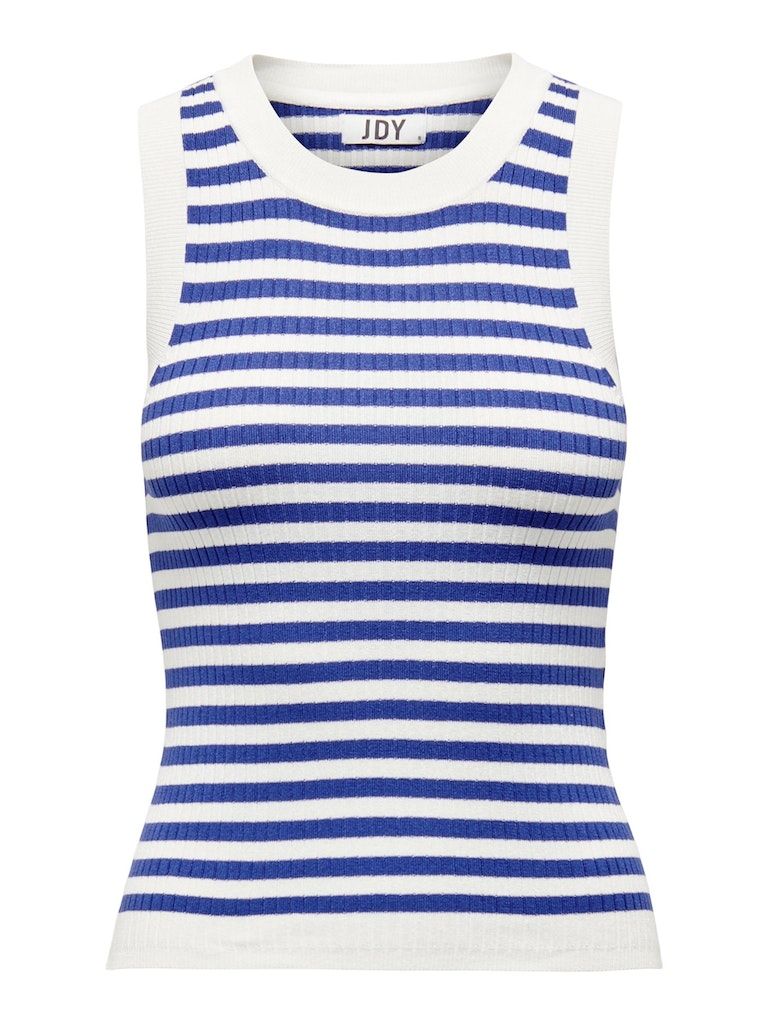 Jdyaya Stripe Tank Top Knt Cloud Dancer/BLUE