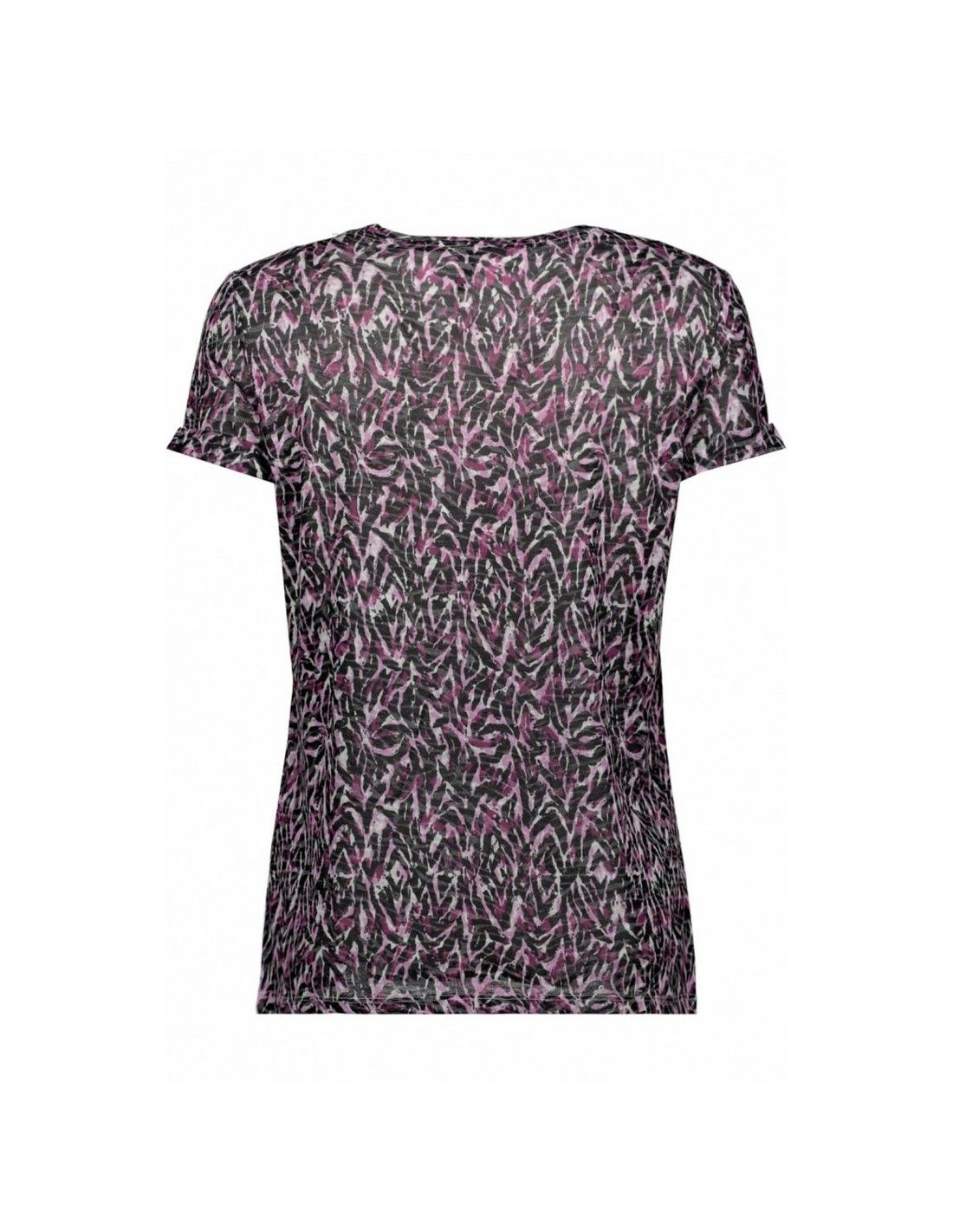 Onlrilla S/S O-Neck Top Box Jrs Purple Wine