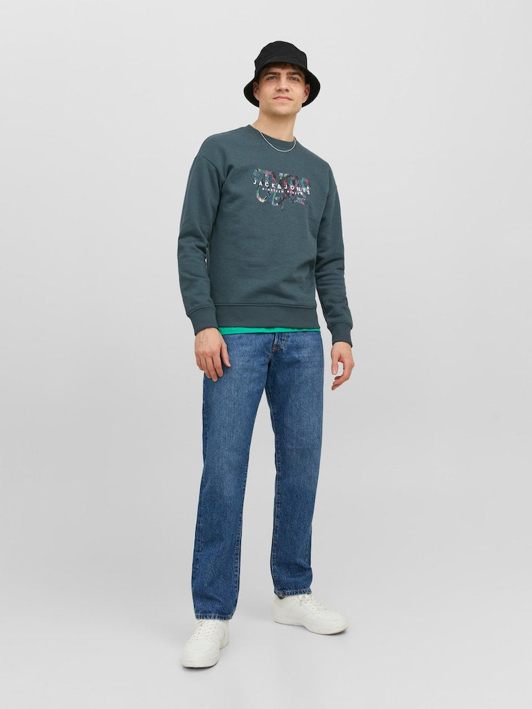 Jorsilverlake Sweat Crew Neck LnMagical Forest Print