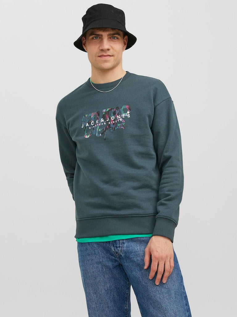Jorsilverlake Sweat Crew Neck LnMagical Forest Print