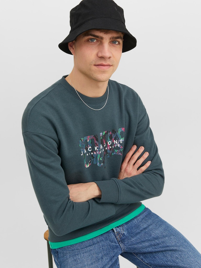 Jorsilverlake Sweat Crew Neck LnMagical Forest Print