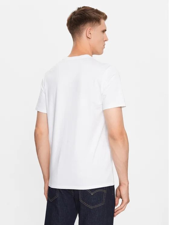 GRAPHIC CREWNECK TEE FILLED BW WHITE+ GR Whites