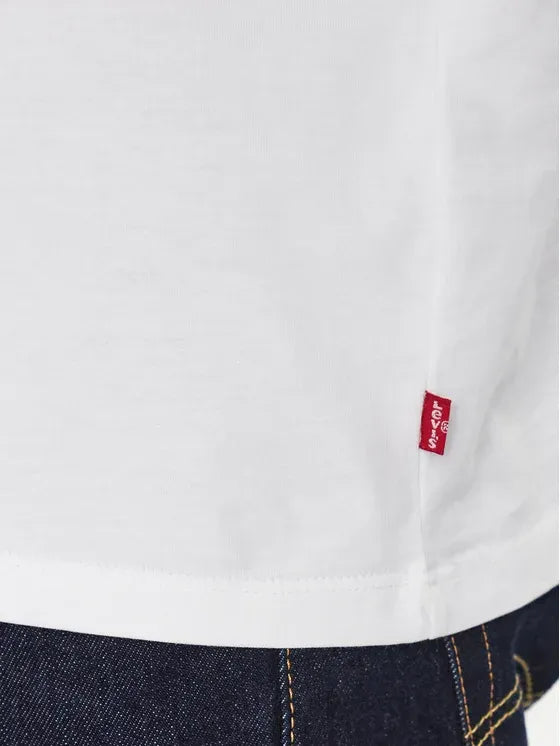 GRAPHIC CREWNECK TEE FILLED BW WHITE+ GR Whites