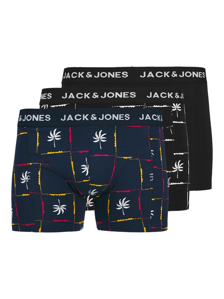 Jack & Jones 12270762 Jacpalm Trunks 3 Pack Ln Styd