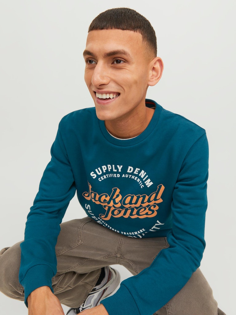 Jjmikk Sweat Crew NeckSailor Blue BIG