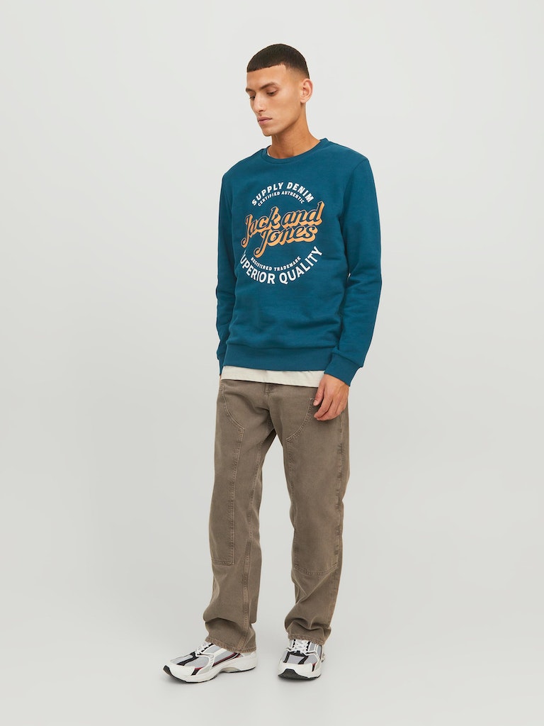 Jjmikk Sweat Crew NeckSailor Blue BIG