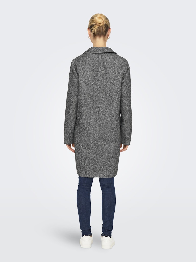Only Onlsedona Life Carrie Coat Cc Otw 15321862 Dark Grey Melange