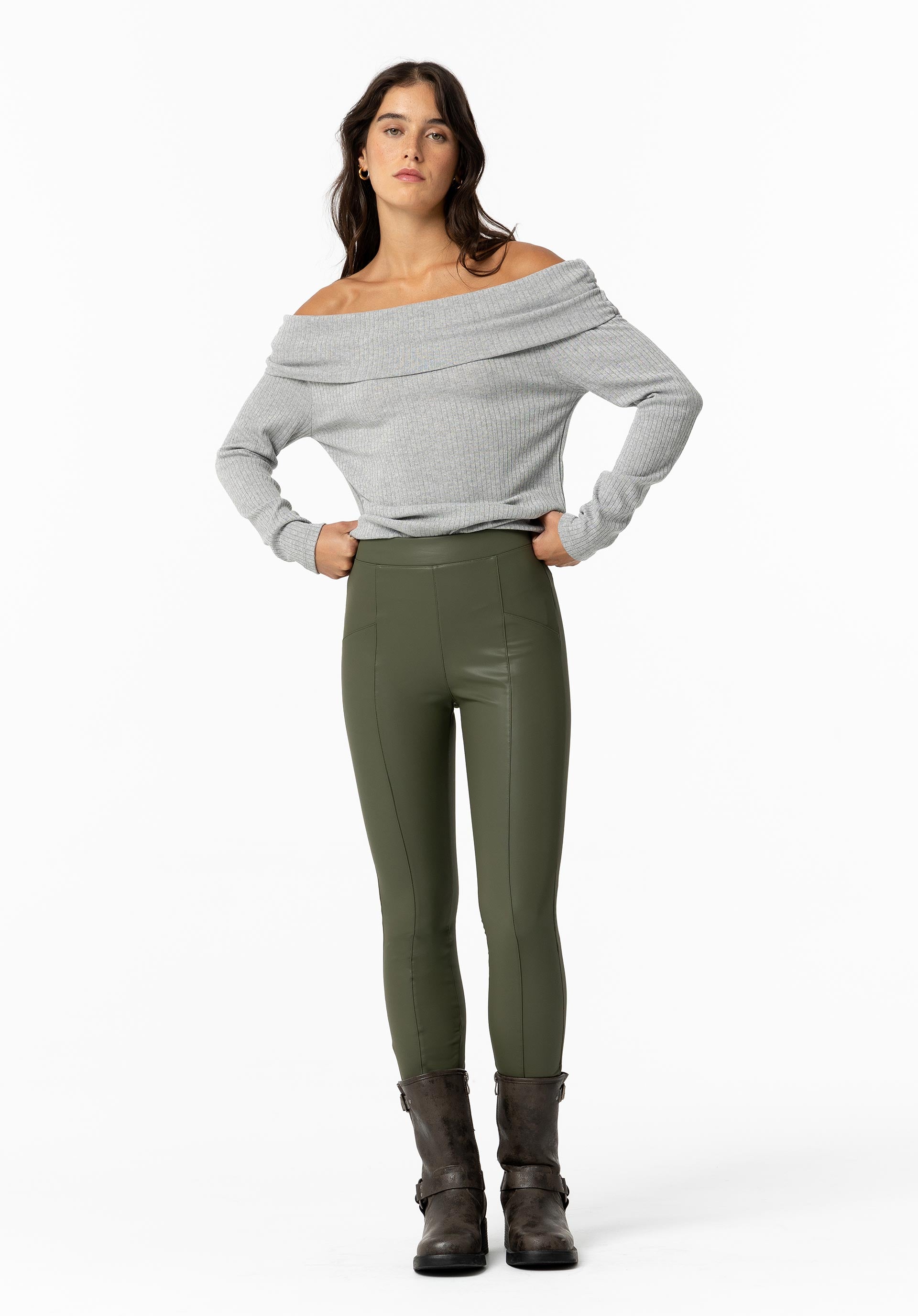 Pantalones Tiffosi Fani_6 10056380 831 Patina Green