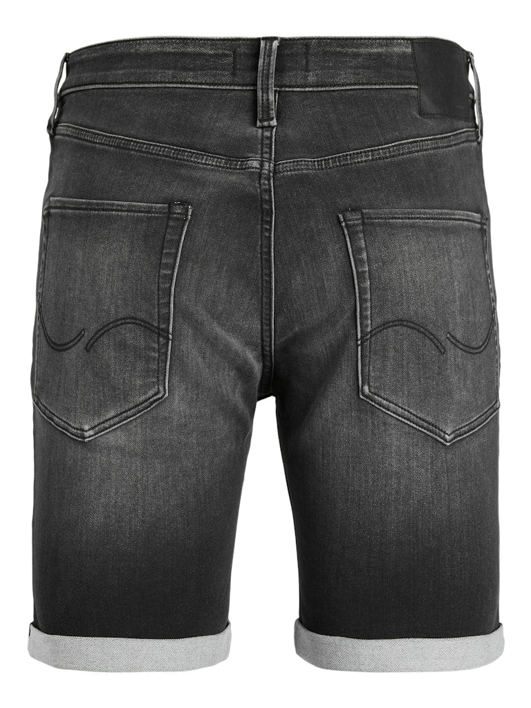 Jjirick Jjicon Shorts Sq 612 I.K Ss24 Sn Black Denim 12252246 Jack & Jones