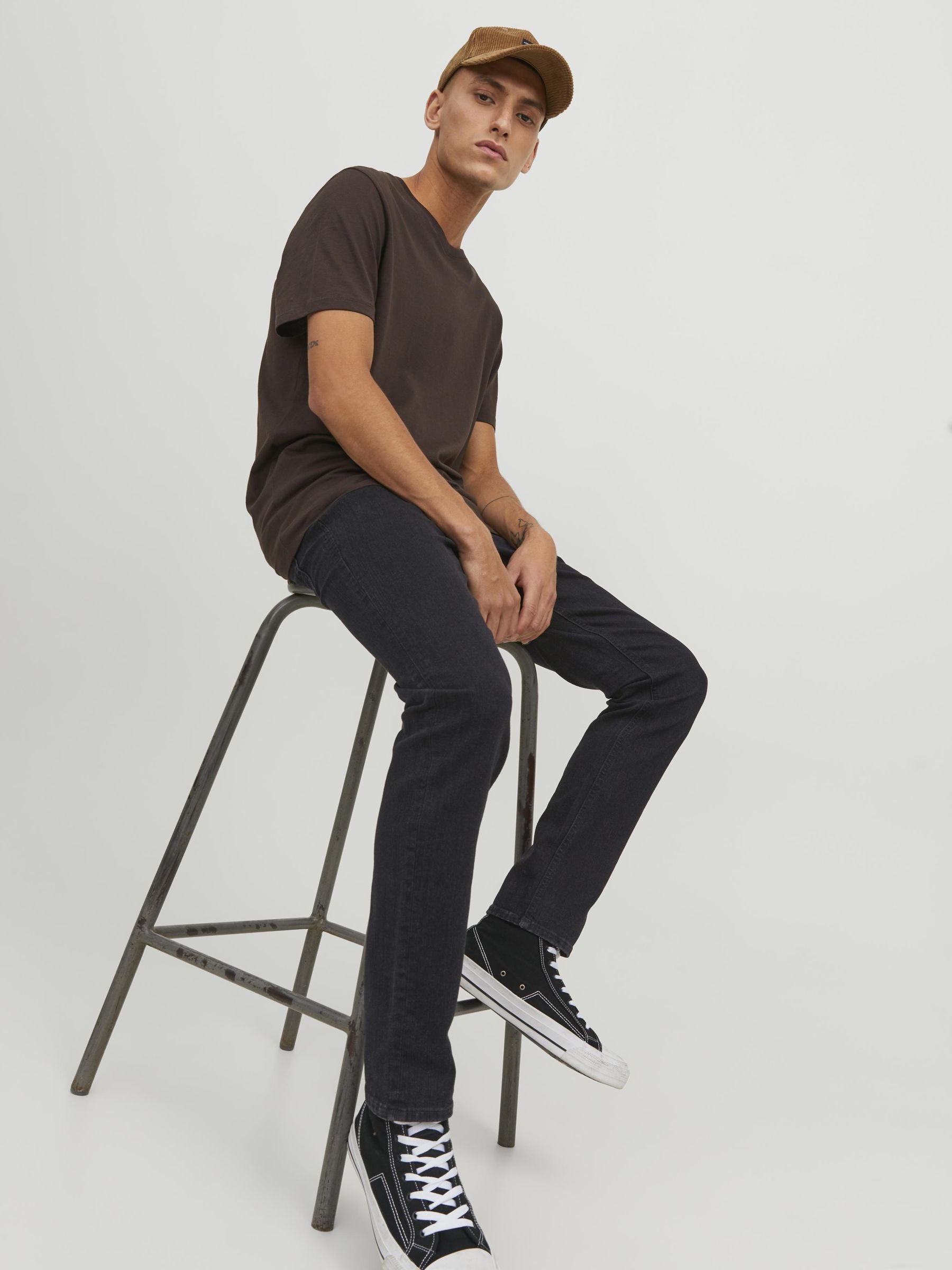 Jack & Jones Jjiglenn Jjoriginal Sq 356 Noos Black Denim
