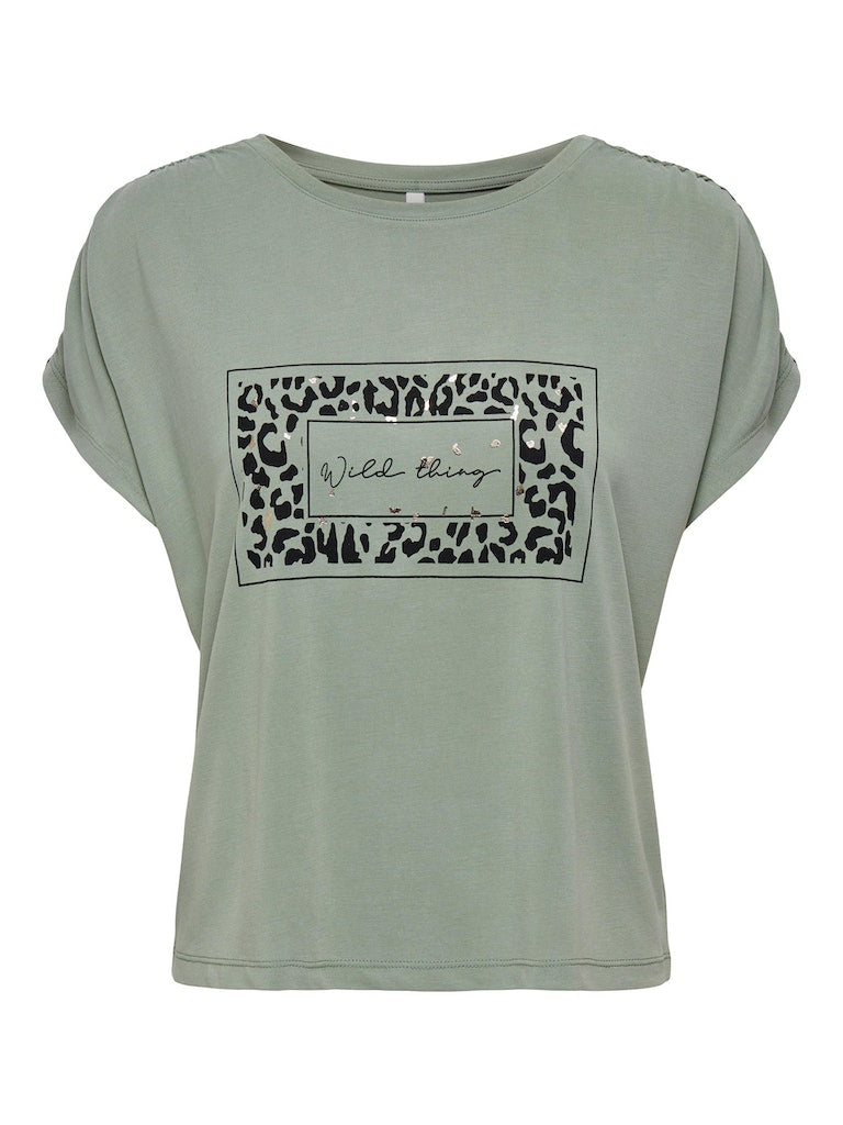 Camiseta Onlfree Life S/S Modal Reg Top 15293567 de Only