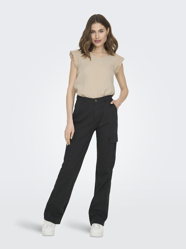 Onlthyra Sl Mix Top Noos Wvn Oxford Tan