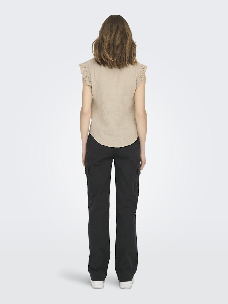 Onlthyra Sl Mix Top Noos Wvn Oxford Tan