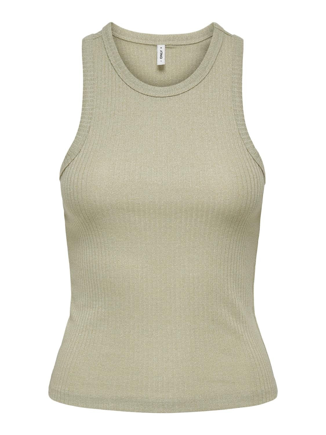 Top ONLY Onlidol Life S/L Glitter Top Jrs 15325975 Desert Sage