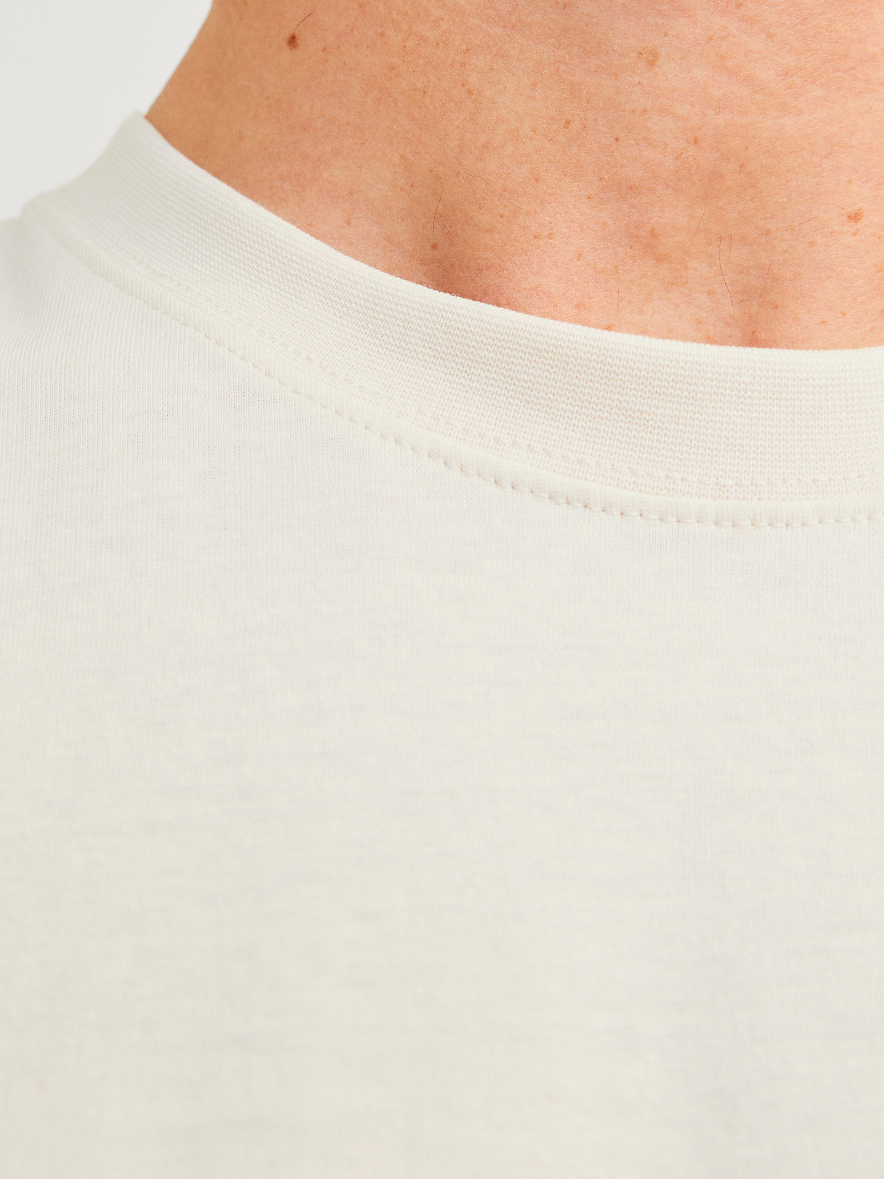 Jorbronx Arch Big Tee Ss Crew Neck Antique White