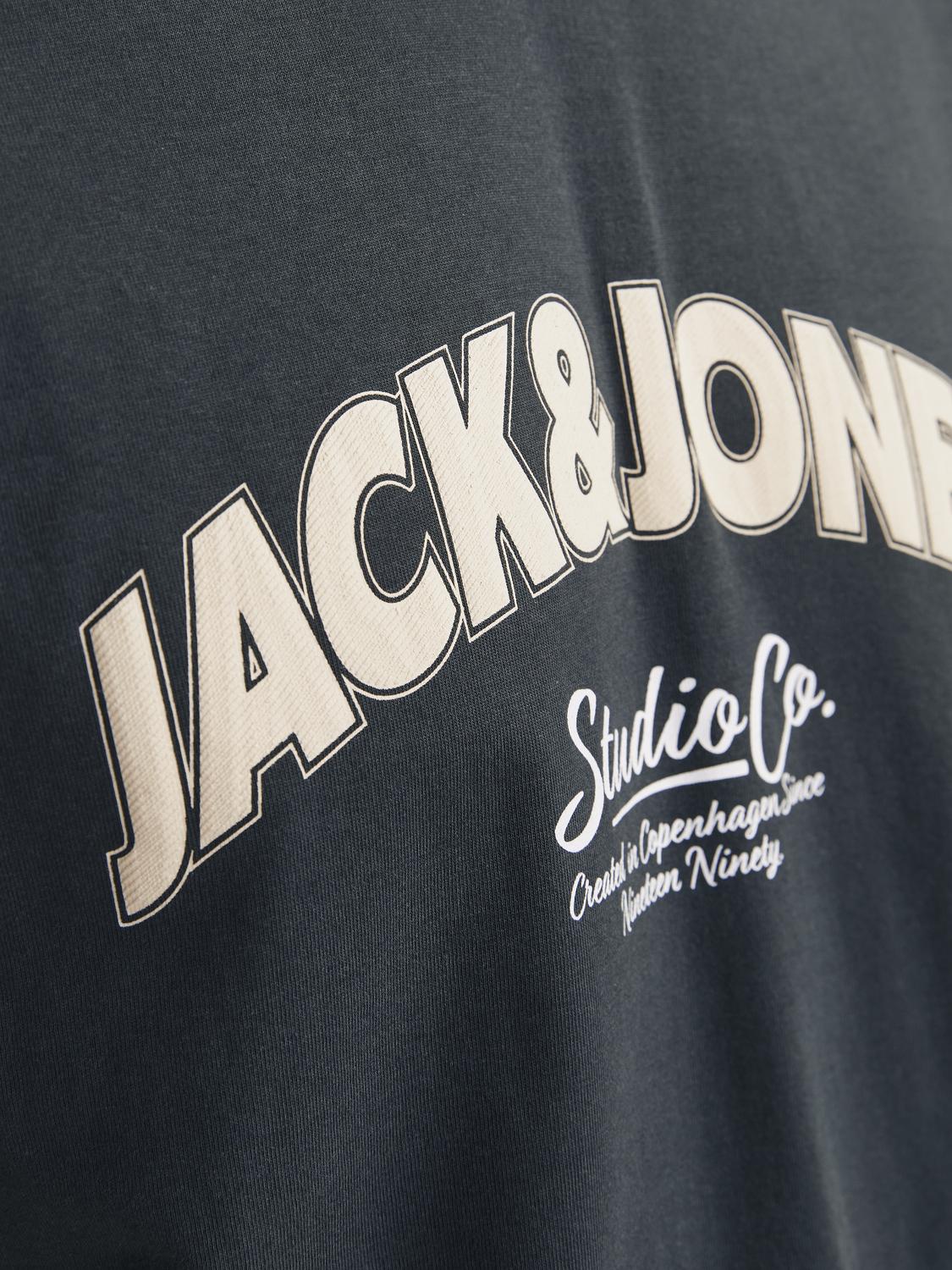 Jorbronx Arch Big Tee Ss Crew Neck Forest River