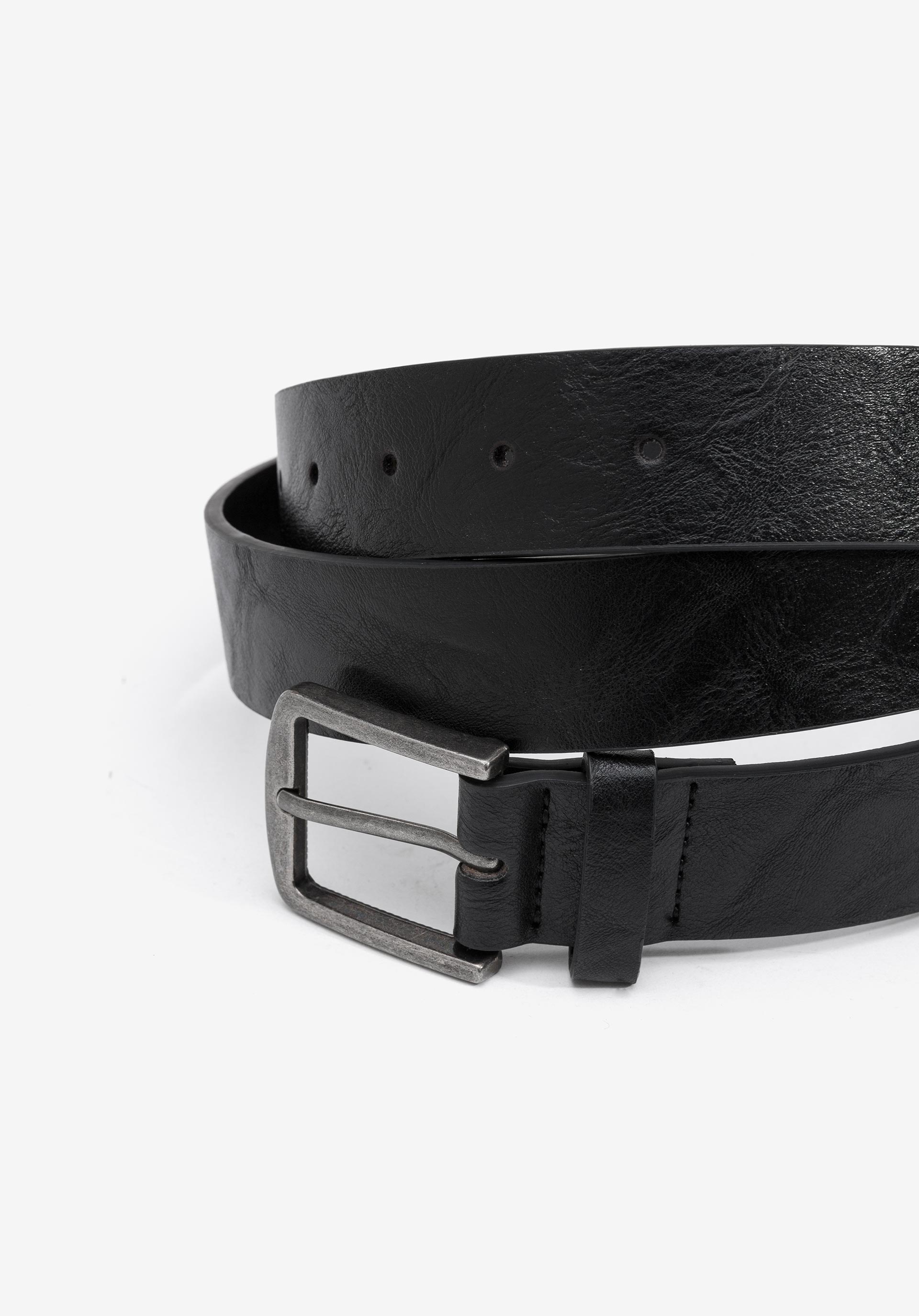 Cinturones hombre 10040623 Burton Tiffosi Negro