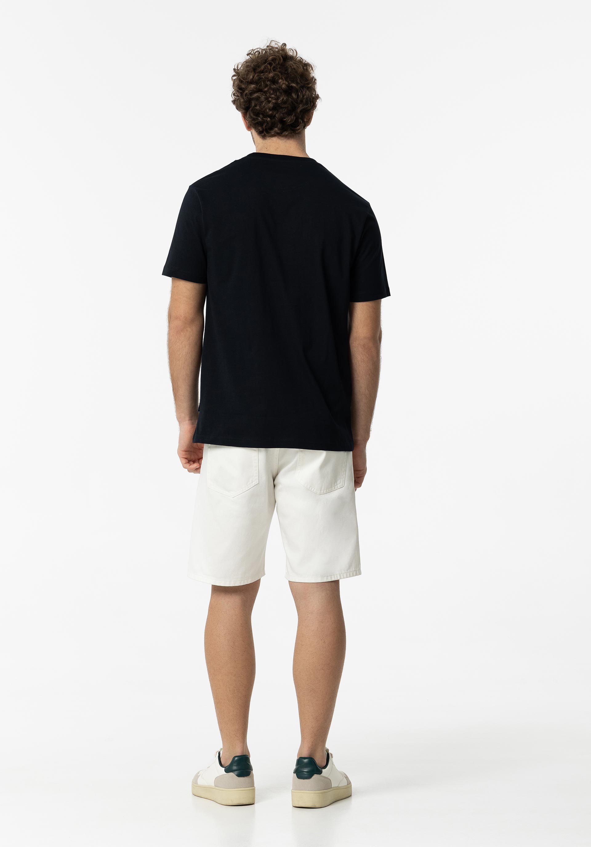 Loose Short_7 110 Tiffosi de hombre 10054404 Blanco Brillante