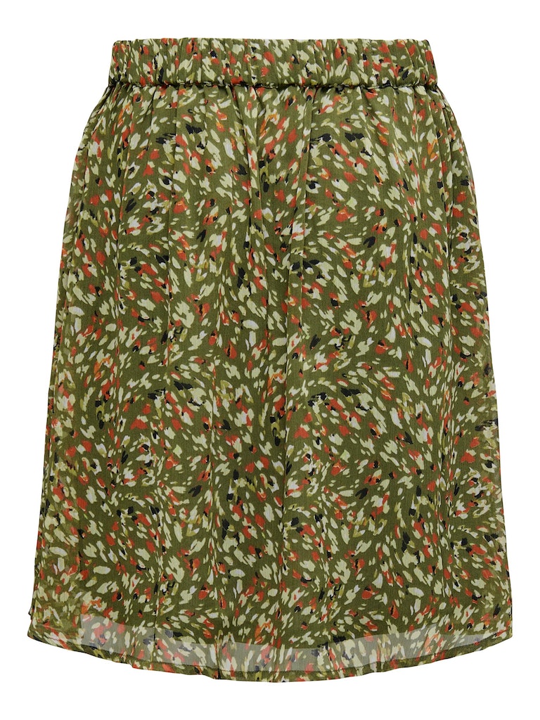 Falda Only 15301414 Onladele Life Button Skirt PtmWinter Moss Eco animal