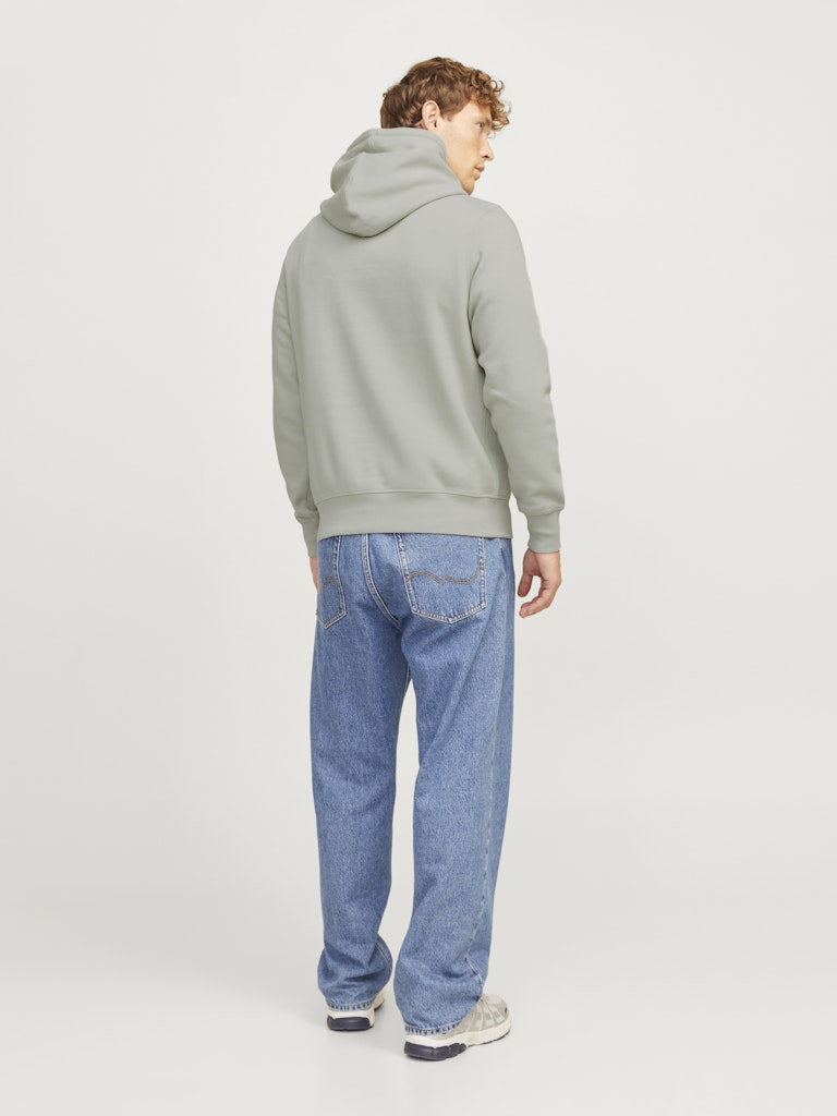 Jack & Jones Jorfrederiksberg Sweat Hood Spa 12270541 Mineral Gray