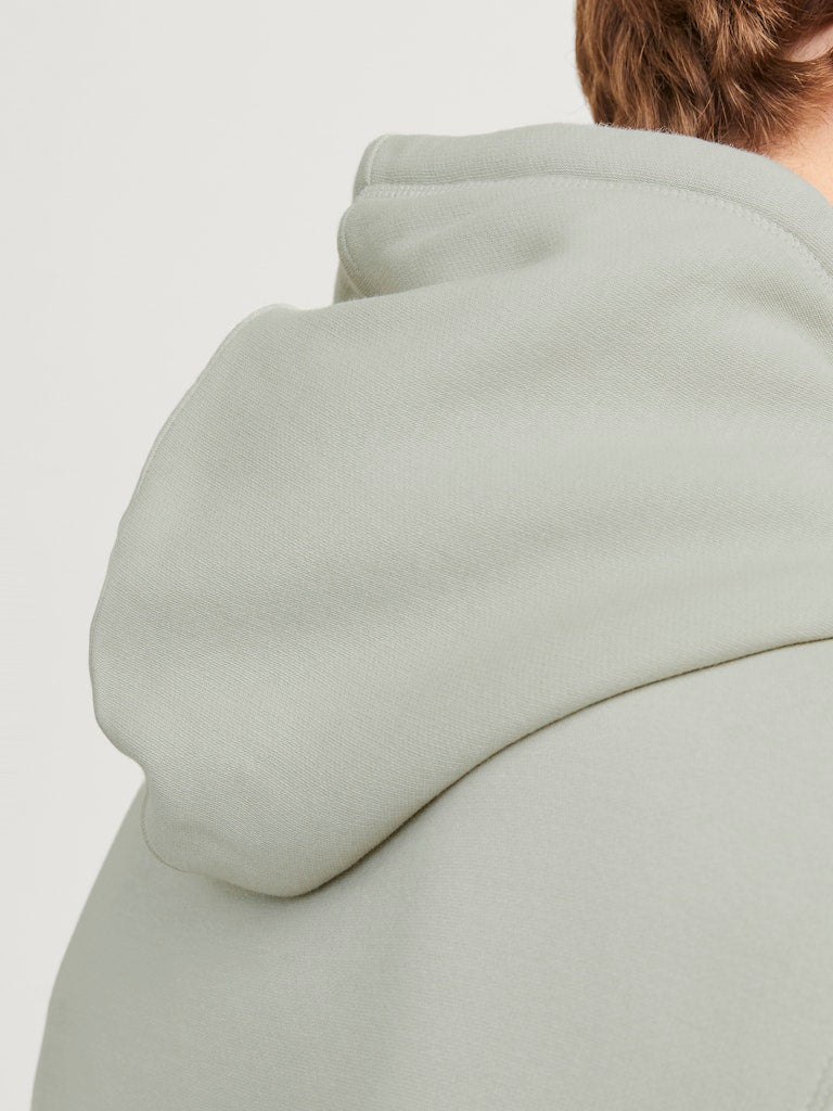 Jack & Jones Jorfrederiksberg Sweat Hood Spa 12270541 Mineral Gray