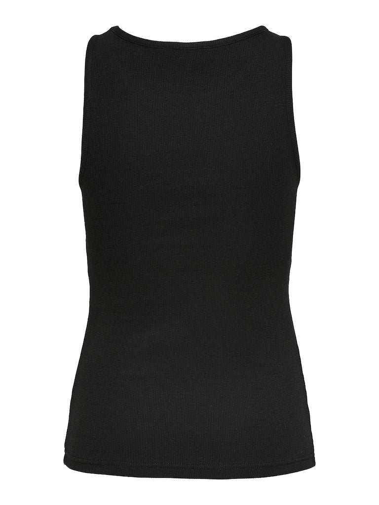 Camiseta Only 15234659 Onlkenya Rib Tank Top Jrs Noos Black