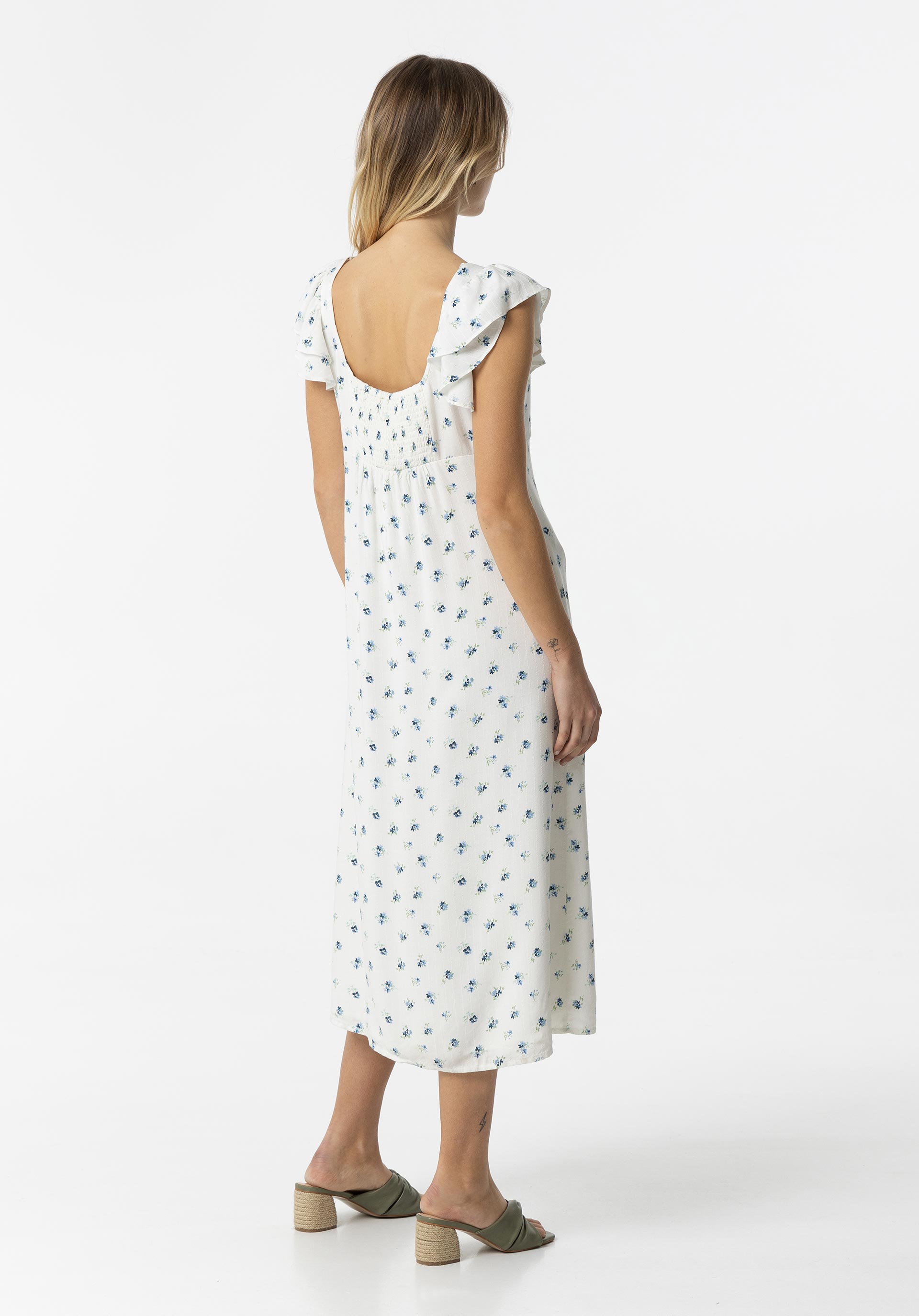Vestido 10054852 Star 104 Abedul de Tiffosi