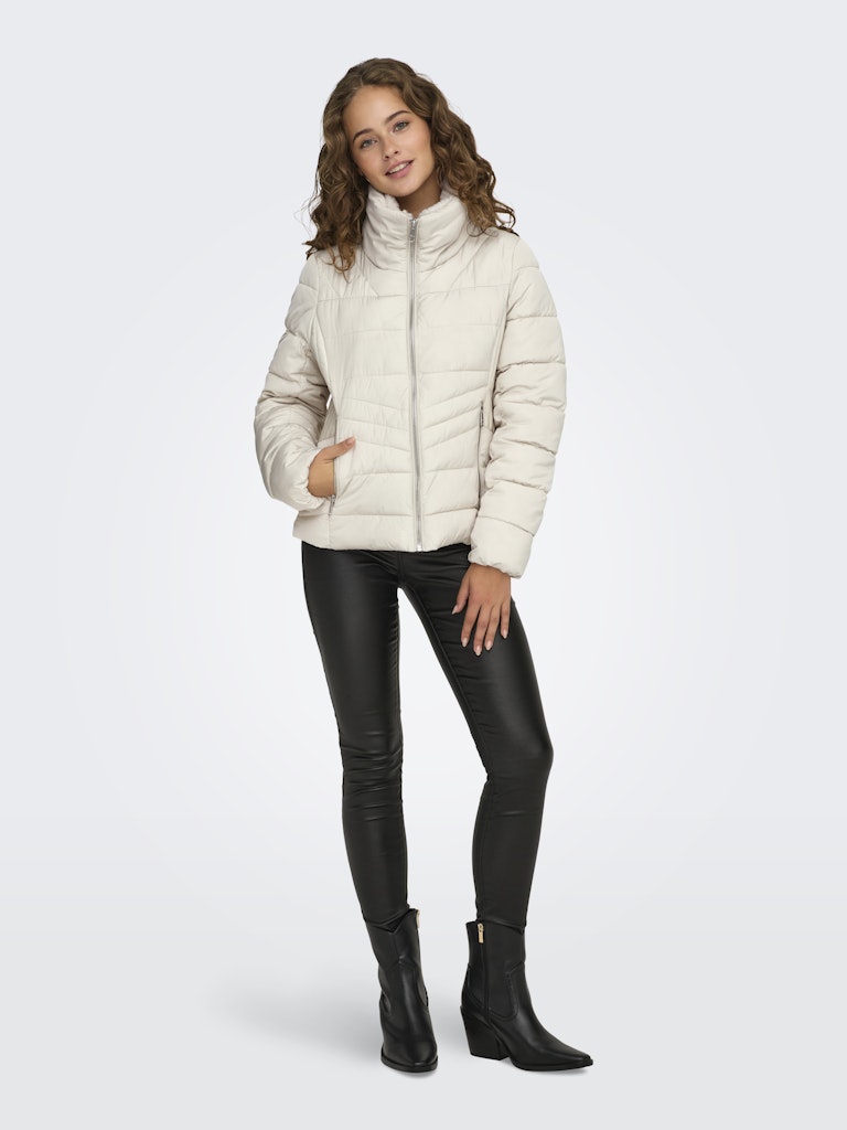 Onlhelen Short Puffer Jacket Otw Pumice Stone