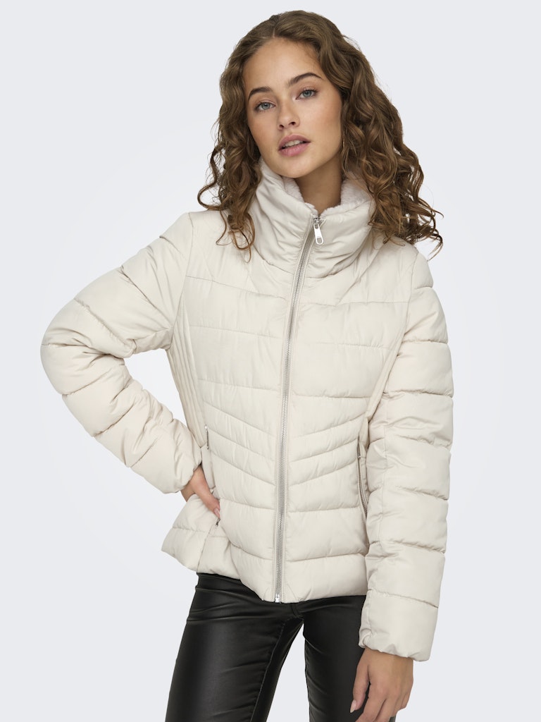 Onlhelen Short Puffer Jacket Otw Pumice Stone