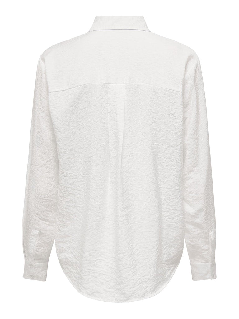 Onlmary L/S Shirt Wvn NoosCloud Dancer