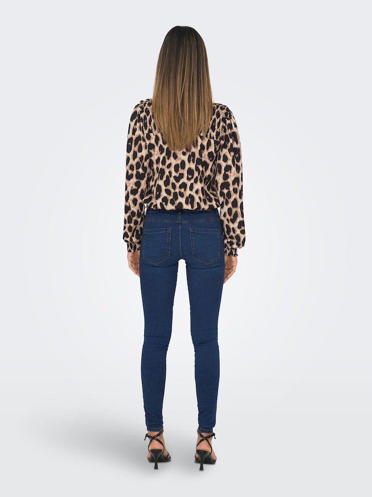 Onltiana L/S Smock Top Wvn NoosCloud Dancer VIMA LEO