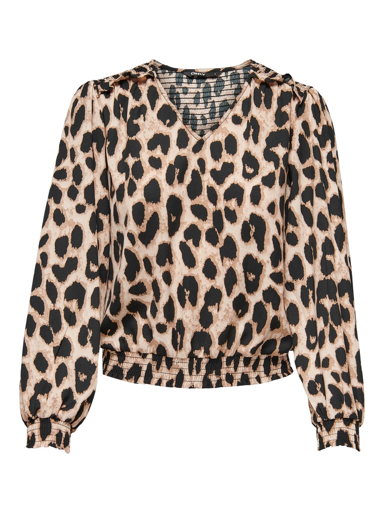 Onltiana L/S Smock Top Wvn NoosCloud Dancer VIMA LEO