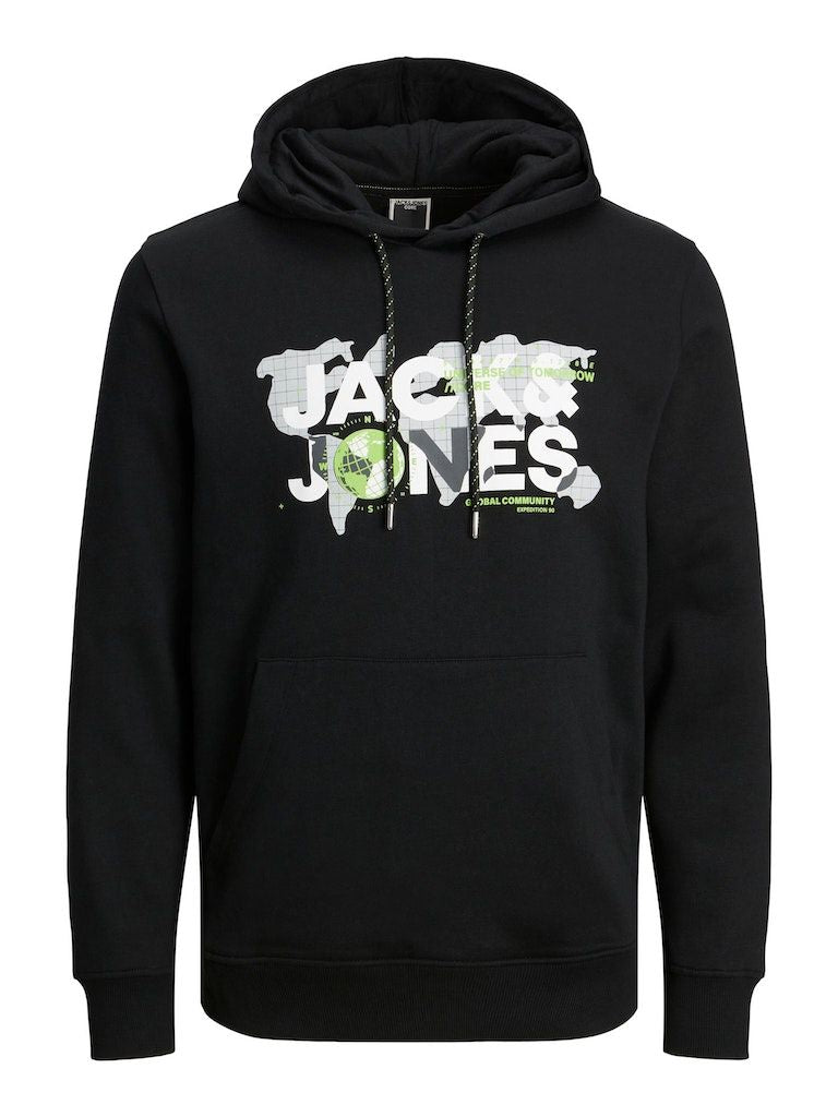 Jcodust Sweat Hood SnBlack