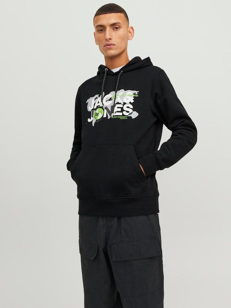 Jcodust Sweat Hood SnBlack