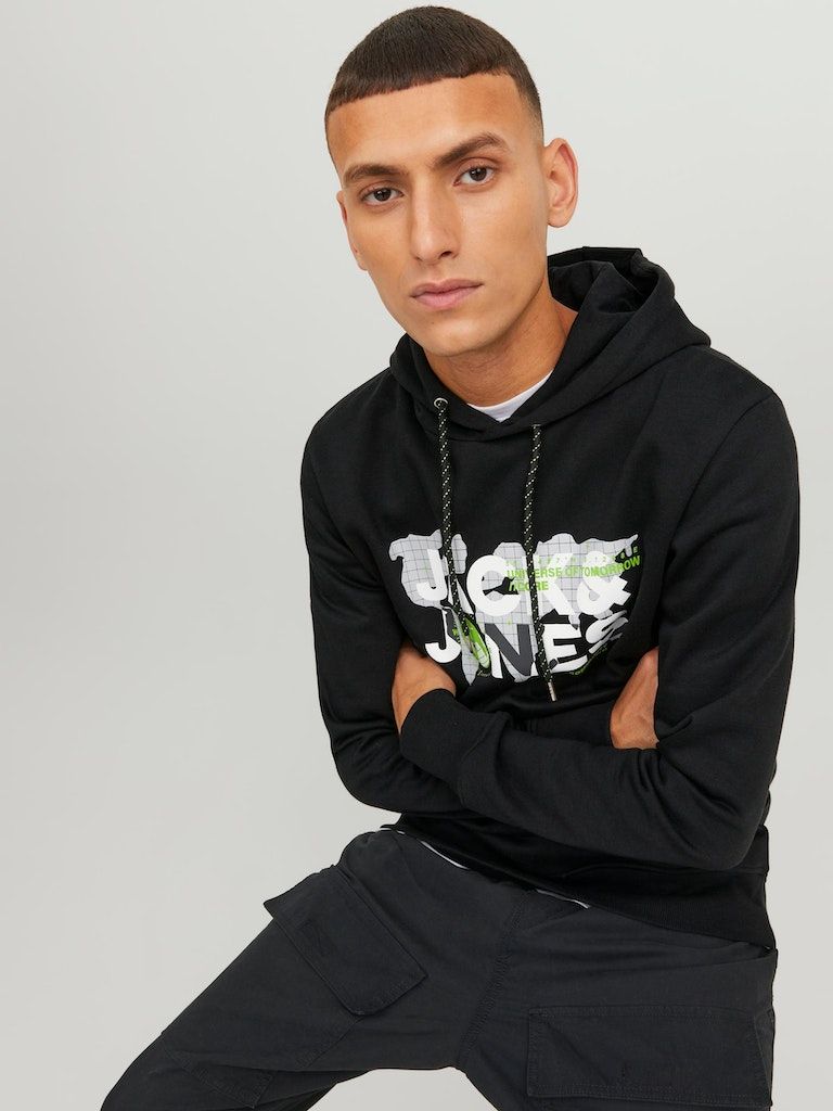 Jcodust Sweat Hood SnBlack