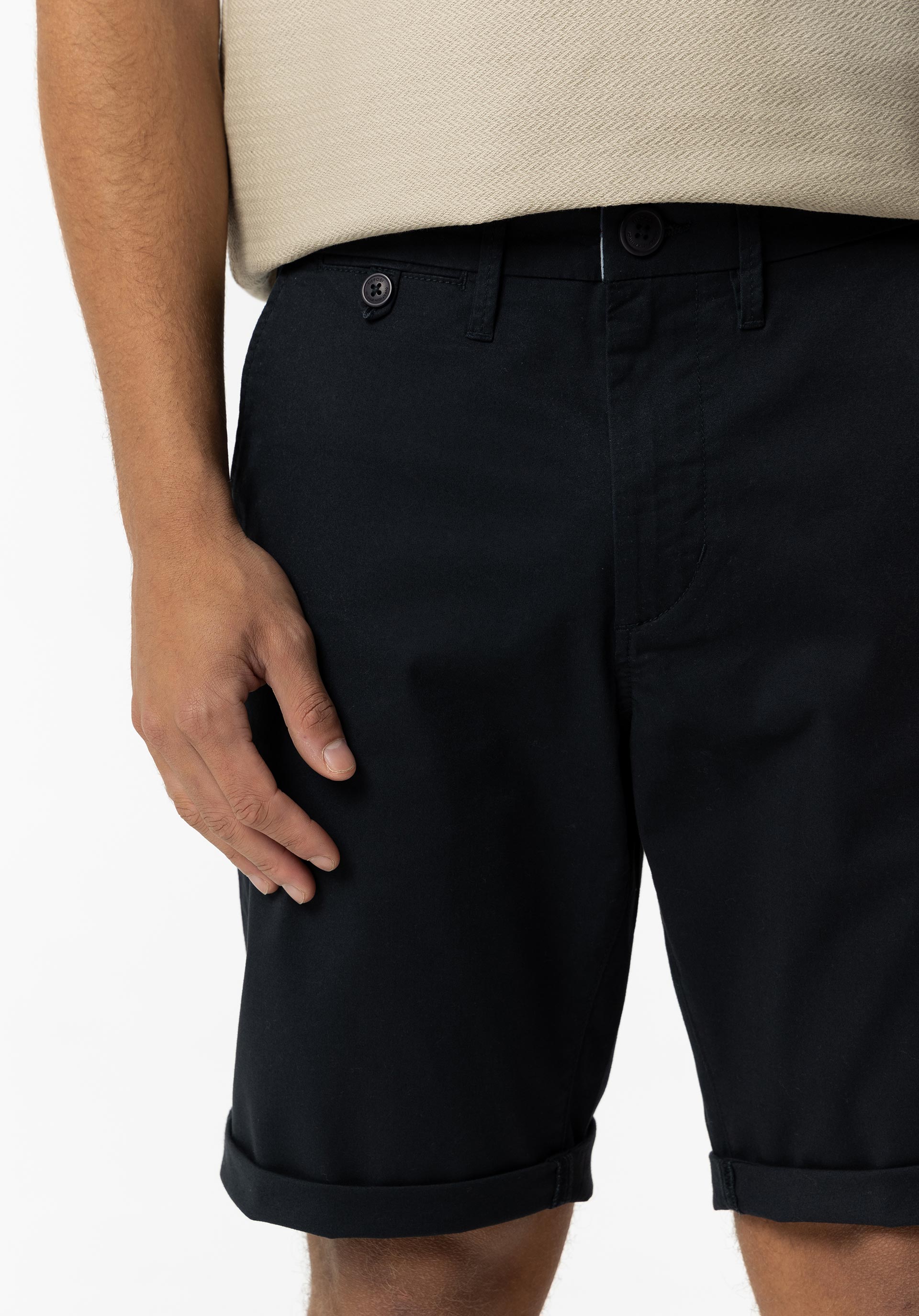 Chino Short Slim_31 790 Azul Marino 10054446 de Tiffosi