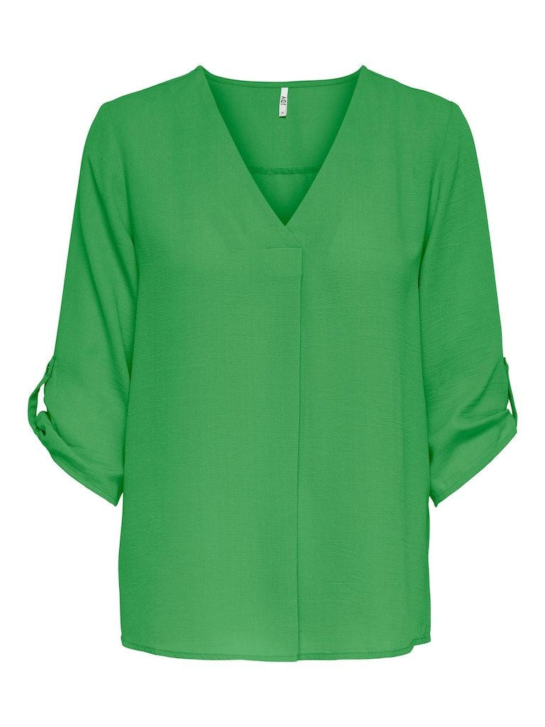 Jdydivya 3/4 Top Wvn Noos Kelly Green